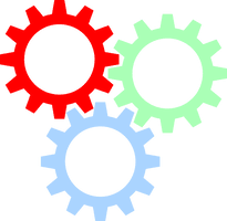 Steampunk Gears Colorful Free HD Image - Free PNG