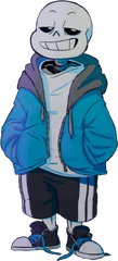 Sans Undertale Blue Skeleton - Sans Png