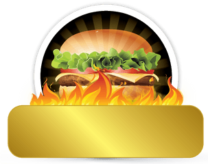 Make Fast Food Burger Logo Online Png