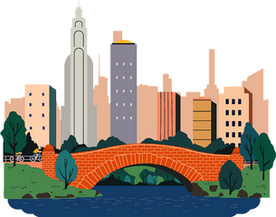 Central Park Clipart - Central Park Vector Png