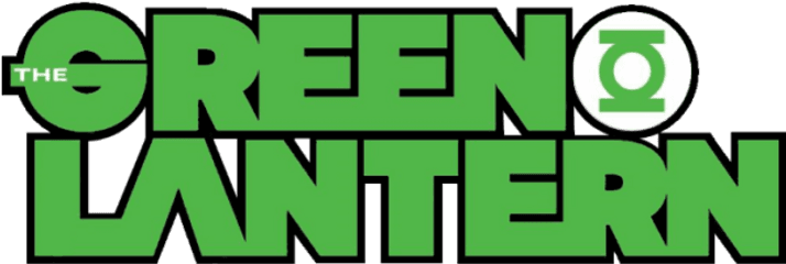 Green Lantern Hal Jordan - Green Lantern Comic Logo Png