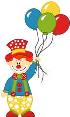 Clown Clipart Png Transparent - Clown Clipart Transparent Background