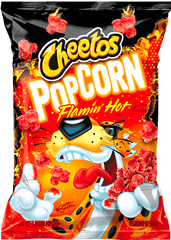 Cheetos Flamin Hot Popcorn - Cheetos Flamin Hot Popcorn Png