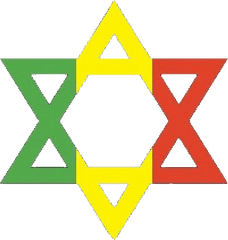 Rastafarian Star Of David - Judaism Symbol Png