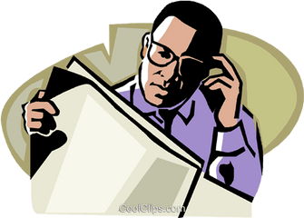 Library Of African American Business Man Png Royalty Free - Illustration