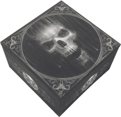 Download Menacing Skull Trinket Box - Official Anne Stokes Box Png