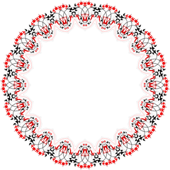 Decorative Ornamental Flourish - Free Vector Graphic On Pixabay Round Design Embroidery Frame Png