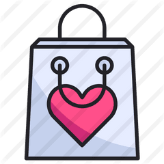 Shopping Bag - Cute Shopping Icon Png