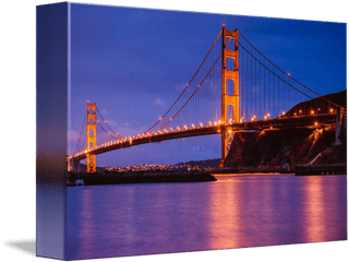 Golden Gate Bridge Sun Dawn - Golden Gate National Recreation Area Png