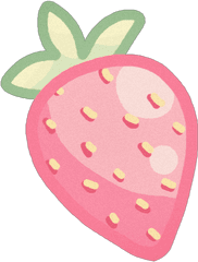 Ichigo Strawberry Fresa Aesthetic - Aesthetic Kawaii Strawberry Png