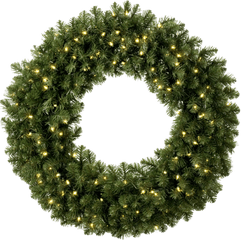 Christmas Wreath Png Photo - Christmas Wreath Lights