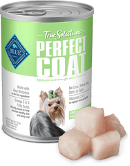 Blue True Solutions Perfect Coat - Blue Buffalo True Solutions Perfect Coat Natural Skin Coat Care Adult Dry Dog Food Png
