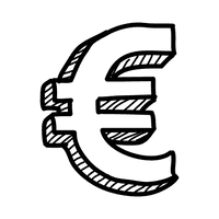 Symbol Euro PNG Free Photo