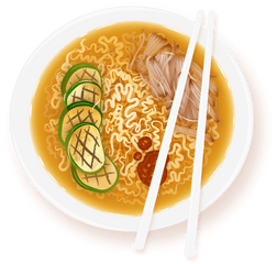 Download Hd Ramen Bowl Png - Noodle Soup Png Transparent