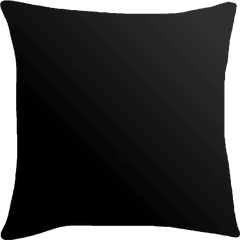 Black Pillow Transparent Png Clipart - Cushion