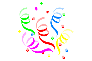 Streamer Png Picture - Streamers Clipart