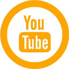 Youtube Subscribe Icon Png - Youtube Logo Orange Png