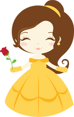 Belle Png Image Svg Clip Art For - Princess Clipart