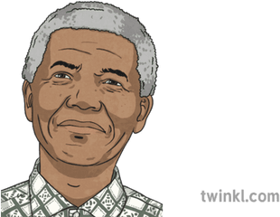 Nelson Mandela 1 Illustration - Gentleman Png