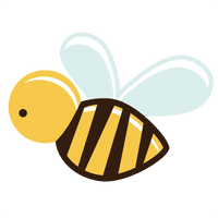 Cartoon Bee - Free PNG