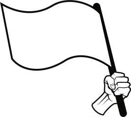 Thumb Image - Black And White Flag Clipart Png