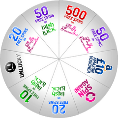 Lucky Wheel Bingo - Dot Png