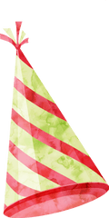 Party Birthday Hat Png - Birthday