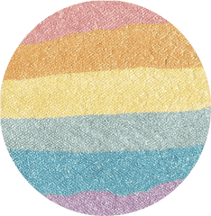 Download Wet N Wild Color Icon Rainbow Highlighter Unicorn - Transparent Circle Rainbow Rug Png