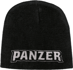 Panzer The German - Logo Embroidered Beanie Png