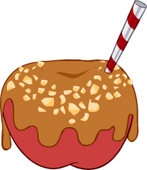 Download Hd Caramel Apple Costume Icon - Club Penguin Food Costumes Png