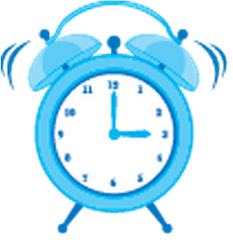 Library Of Alarm Clock Image Freeuse Blue Png Files - Alarm Clock Clipart Png