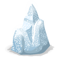 Ice Frozen Block - Free Vector Graphic On Pixabay Transparent Png Ice Crystal