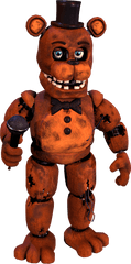 Withered Freddy - Fnaf Withered Freddy Png