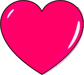 Download Small Outline Cartoon Heart - Heart Clip Art Png