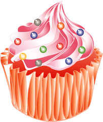 Clipart Tortas Pasteles De Cupcakes - Cupcake Clipart Png