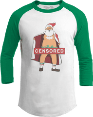 Santa Censored American Af - Aaf Nation Epstein Didnt Kill Himself Shirt Png