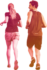 Download People Running Png - Couple Jogging Png Most Effective Exercise To Lose Weight Fast