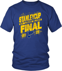 Stanley Cup Final 2019 Tee St Louis Blues Western Conference Champions Hockey T - Shirt Baltimore Running Festival Tee Shirts Png