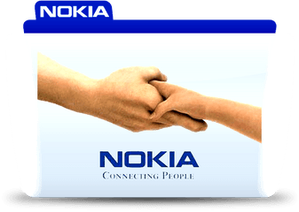 Nokia Folder File Free Icon Of - Nokia Connecting People Iran Png