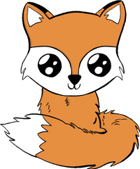 Kawaii Cute Drawings Gif - Gifs De Zorros Animales Png