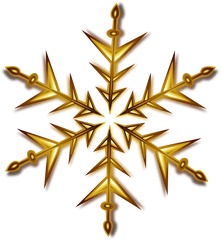 Library Of Gold Glitter Snowflake Vector Banner Royalty Free - Golden Christmas Star Png