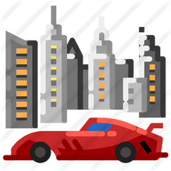 Sport Car - Vertical Png