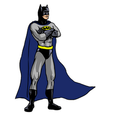 Superhero Clipart Png - Batman Superhero Character Superhero Batman Clip Art