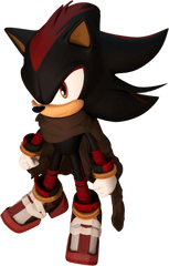 Sonic Boom Shadow Fan Design - Shadow The Hedgehog Concept Art Png