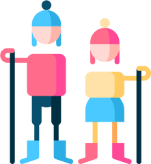 Hike - Free People Icons Standing Around Png