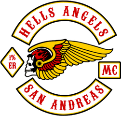 Pin - Hells Angels Patch Png