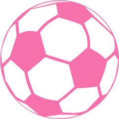 Soccer Ball Clip Art Vector - Clipart Red Soccer Ball Png
