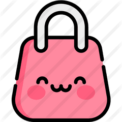 Shopping Bag - Shopping Icon Png Pink