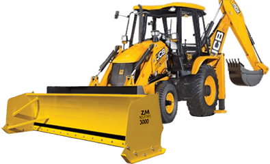 Download Hd Keep The Snow Moving And - Jcb Backhoe Snow Pusher Png