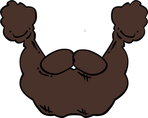 Beard Mustaches Free Clipart Download - Cartoon Beard No Background Png